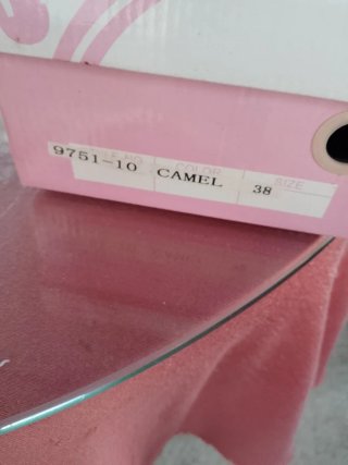 Sandalias cuña tacón marrón y plata