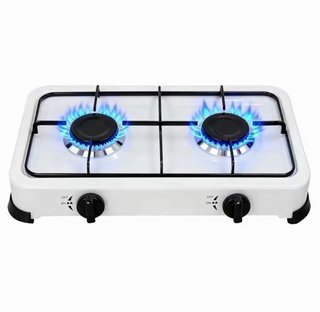 ¡OFERTA! Cocina Gas Portátil 2 Fuegos