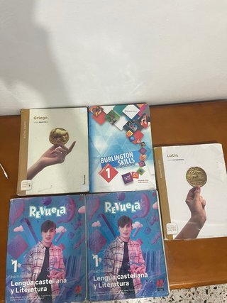 Libros de 1 Bachillerato