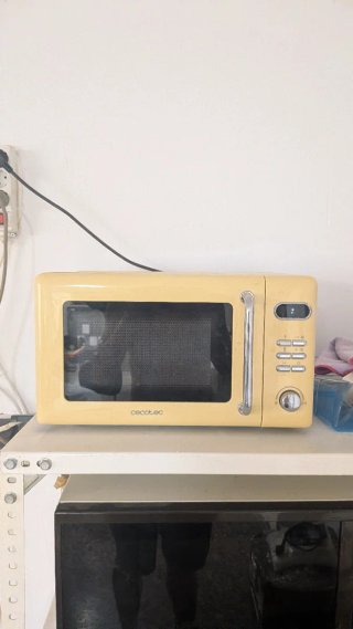 Microondas Cecotec Beige Estilo Retro
