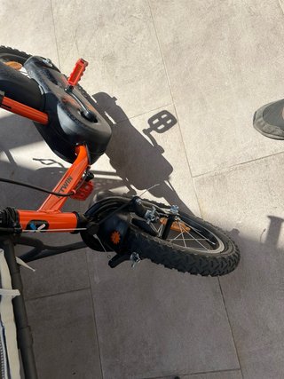 Bicicleta infantil Btwin naranja