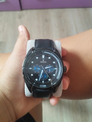 Reloj Festina Negro y Azul