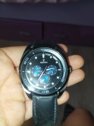 Reloj Festina Negro y Azul