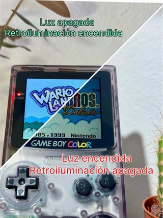 Game Boy Color modificada – Pantalla 2,78”