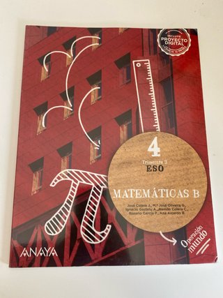 Matemáticas B. 4o de ESO