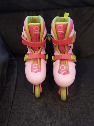 Patines Oxelo rosas T30-32