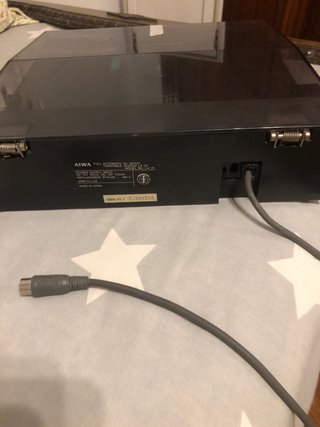 Tocadiscos Aiwa Negro