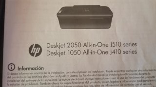 Impresora HP Deskjet 2050 / 1050 Multifunción