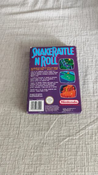 Snake Rattle 'n' Roll - NES PAL ESP - CIB