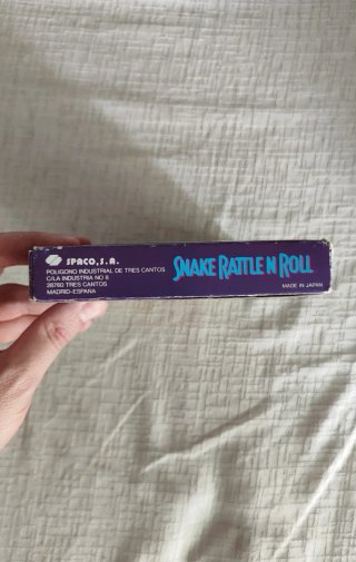 Snake Rattle 'n' Roll - NES PAL ESP - CIB