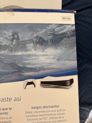PS5 825GB con Lector + Mando Original + cargador