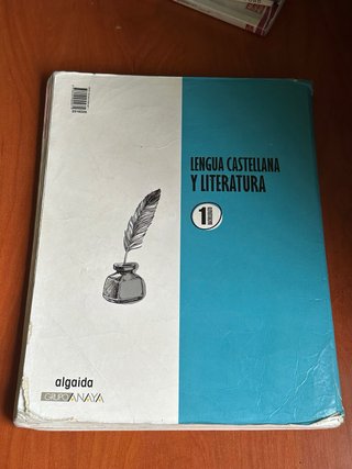 Lengua castellana y literatura, 1 bachillerato