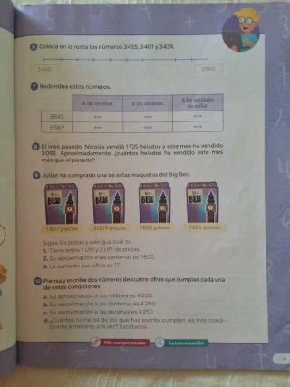 Matemáticas Andalucía. 4o de primaria