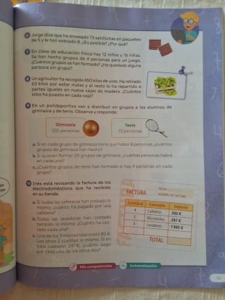 Matemáticas Andalucía. 4o de primaria