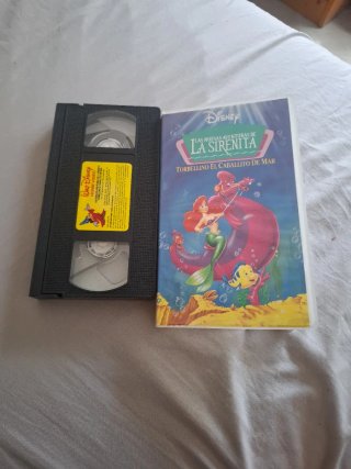 La Sirenita VHS Disney Español