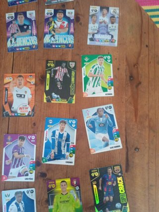Colección Cartas Fútbol Panini