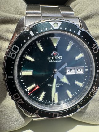 Reloj Orient Kamasu Mako III 42mm dial Kanji.