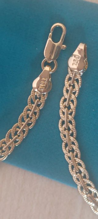 Collana placcata oro 750 18k 45cm nuova