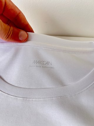 Camiseta Marc Cain Blanca Mujer Lujo