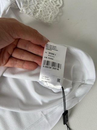 Camiseta Marc Cain Blanca Mujer Lujo