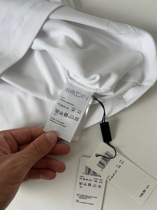 Camiseta Marc Cain Blanca Mujer Lujo