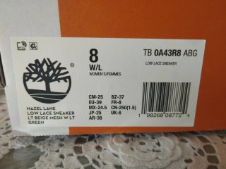 Zapatillas Timberland Mujer Talla 39 Beige/Verde