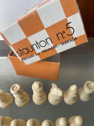 Juego de ajedrez Staunton nº 5