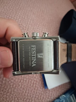 Reloj Festina Cronógrafo Cuadrado