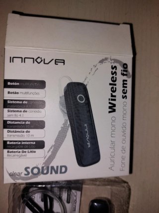 Auricular Inalámbrico Innova Mono Wireless
