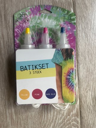 Set de tintes Batik 3 colores