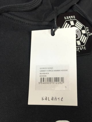Sudadera GRMY x Space Hammu Negro | Sin usar - S