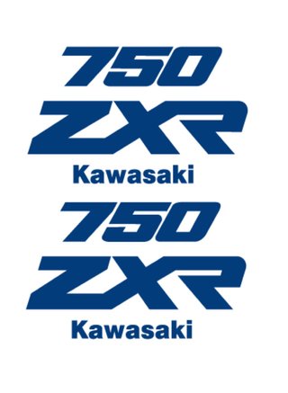 Pegatina Kawasaki ZXR 750