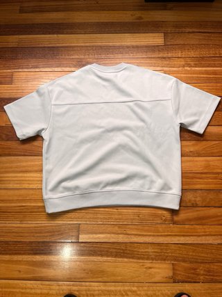 Camiseta Oversize Zara Gris