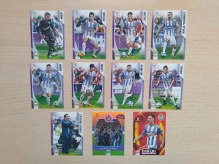 Cartas Valladolid Panini Megacracks 2018-19
