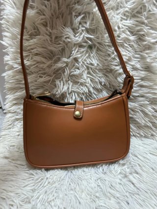 Bolso bandolera YSL marrón camel