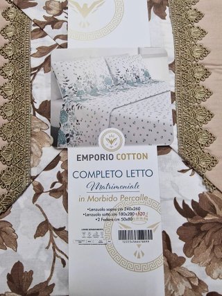 Completo Lenzuola Matrimoniali Emporio Cotton