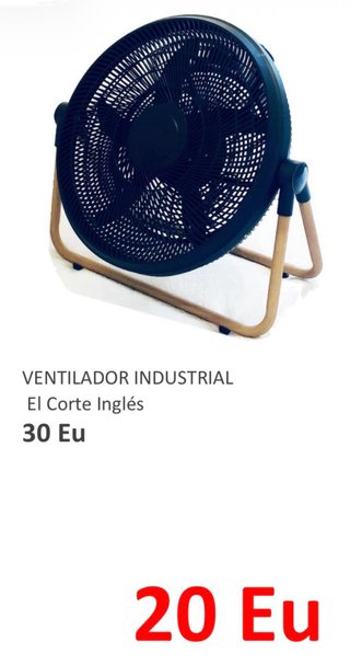 Ventilador Industrial El Corte Inglés