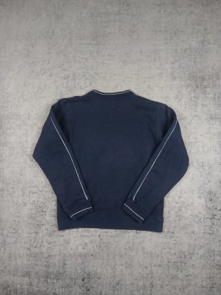 Felpa Nike Vintage Blu Navy Ricamata Spellout Boxy