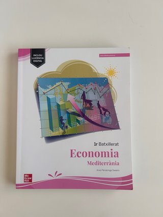 LLibre economia 1r Batxillerat