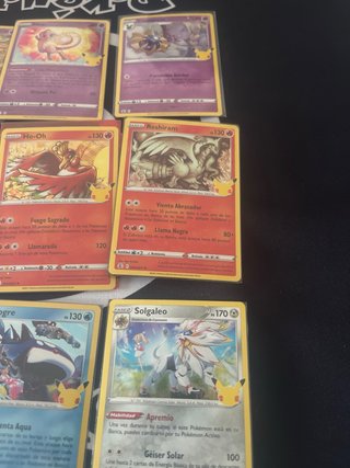 Cartas Pokémon 25 Aniversario