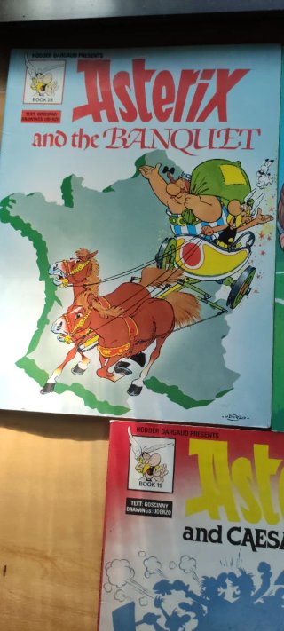 Libros Astérix en inglés