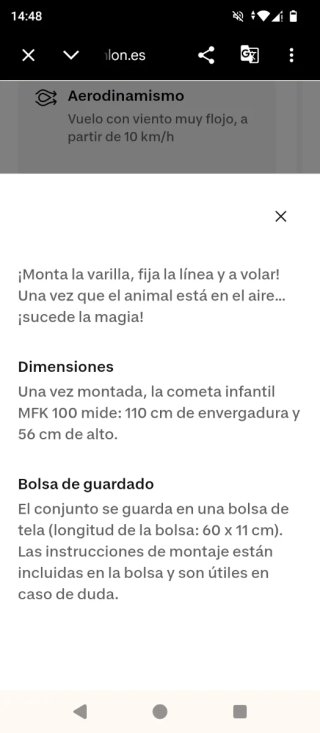 Cometa infantil Decathlon