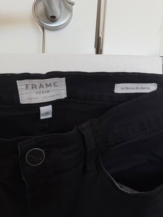 FRAME Jeans Negros Talla M