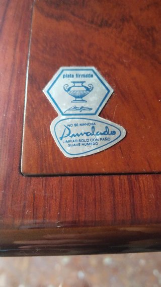 Marco de plata decorado