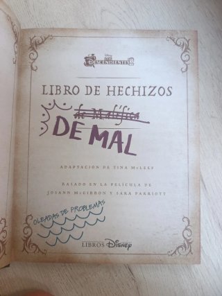 Libro de hechizos de Mal