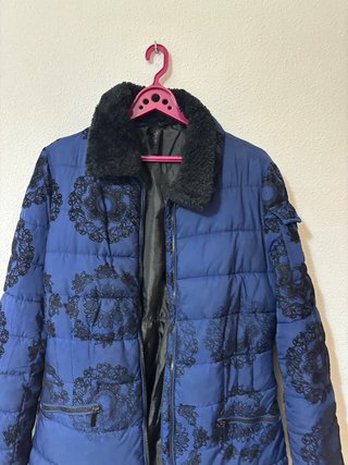 Chaqueta Desigual Azul Estampado Mandalas