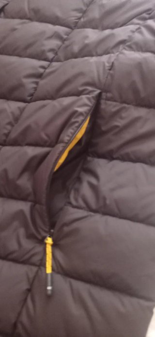 Chaqueta acolchada Regatta negra y amarilla