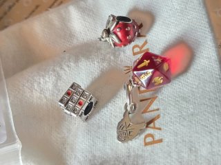 3 Charms Pandora