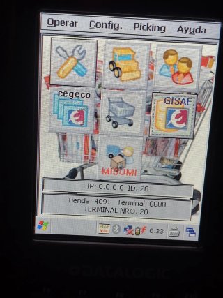 Datalogic Scorpio X4 Terminal Portátil leer bien