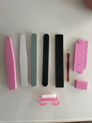 Kit Manicura Esmaltes y Secador Uñas